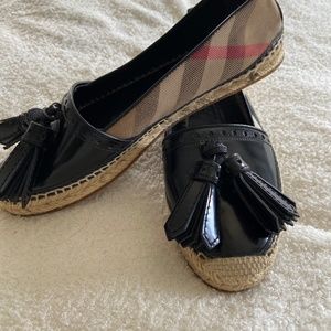 Authentic burberry espadrilles